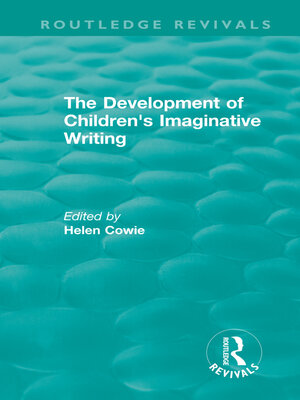 cover image of The Development of Children's Imaginative Writing (1984)